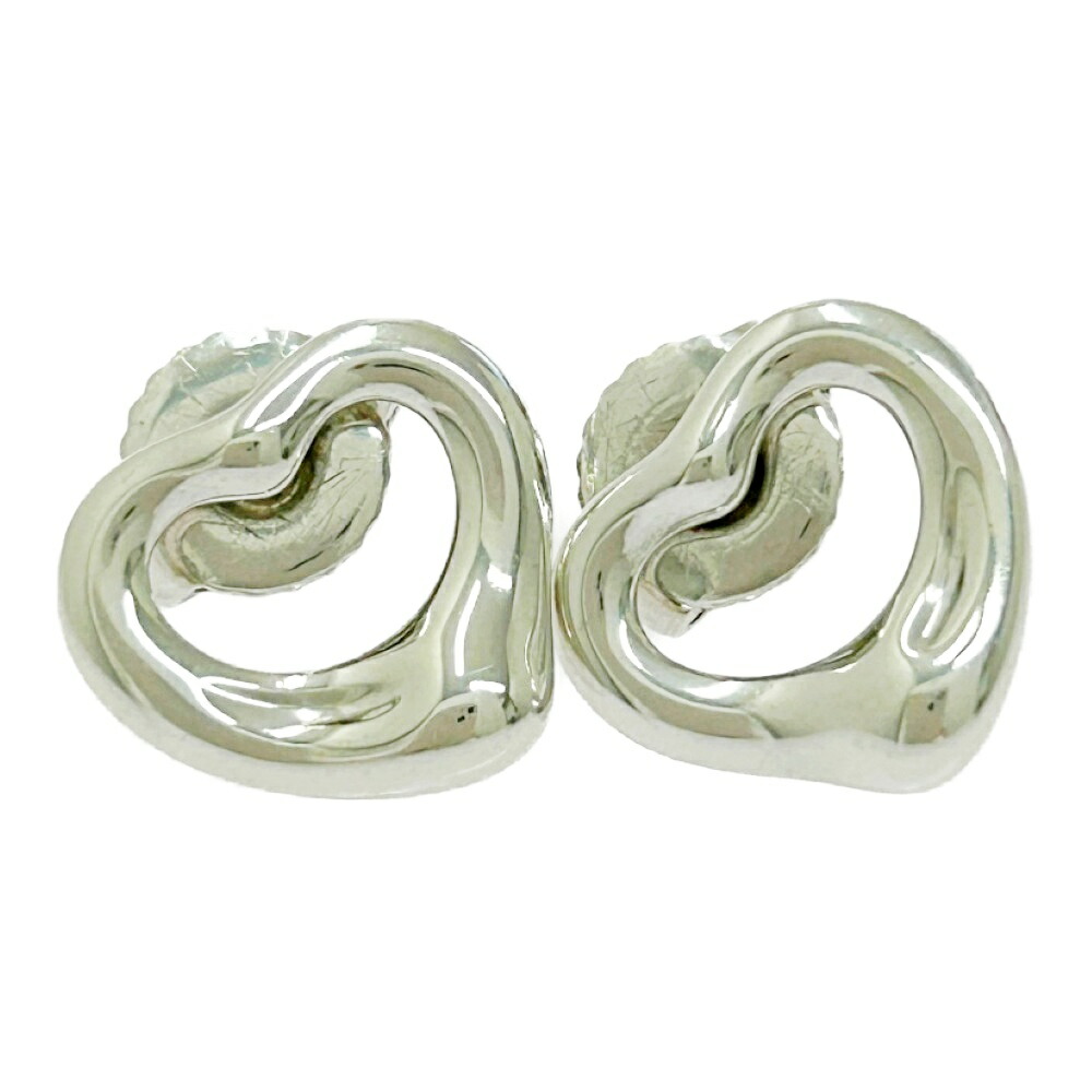 ティファニー　エルサペレッティ　オープンハートピアス　イエローゴールド　片耳 ティファニーエルサペレッティオープンハートピアスイエローゴールド片耳