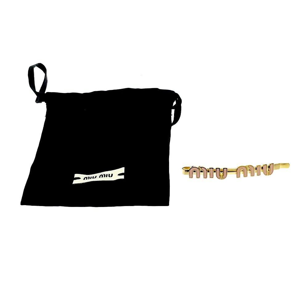 楽天市場】miumiu(ミュウミュウ) Mロゴ クリスタル プレックス 5JF090