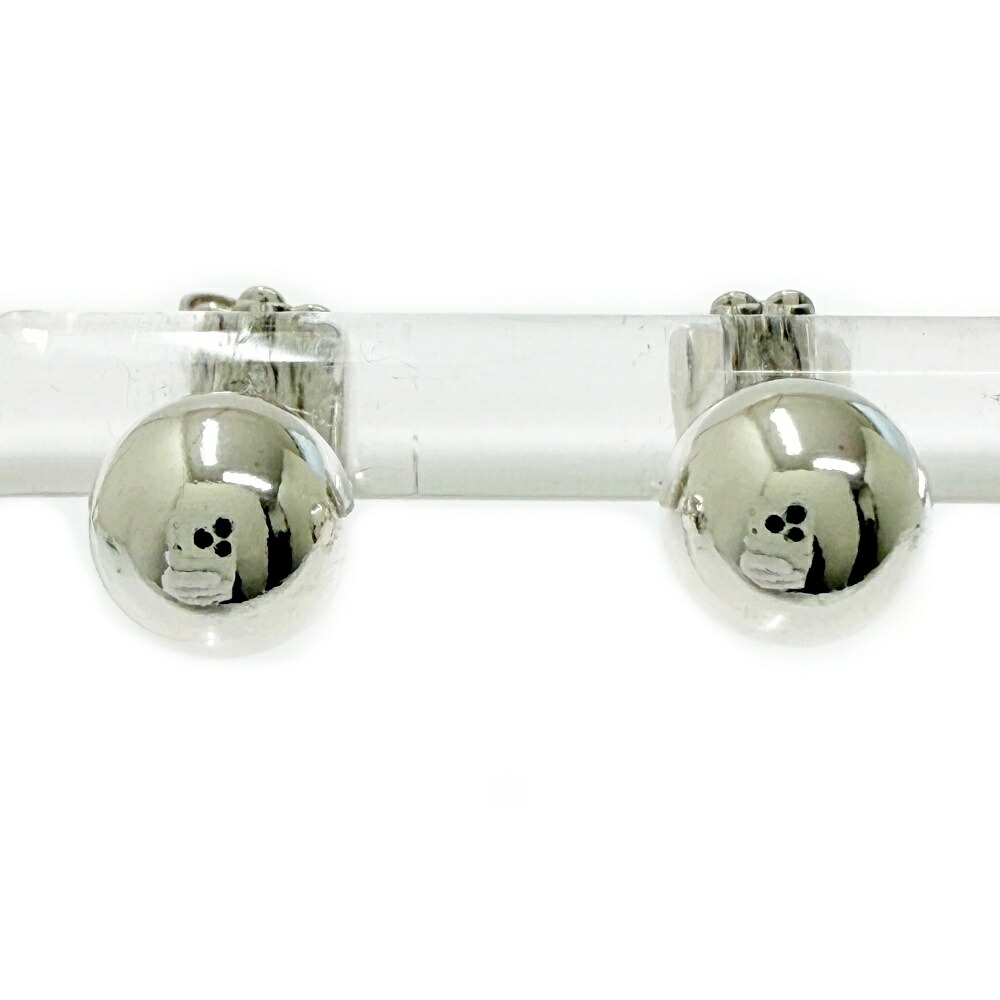 【中古】TIFFANY&Co. ティファニー シルバー ハードウェア ボール ピアス 2.3g 925刻印 557853 ピアス|ブランドショップ カラー