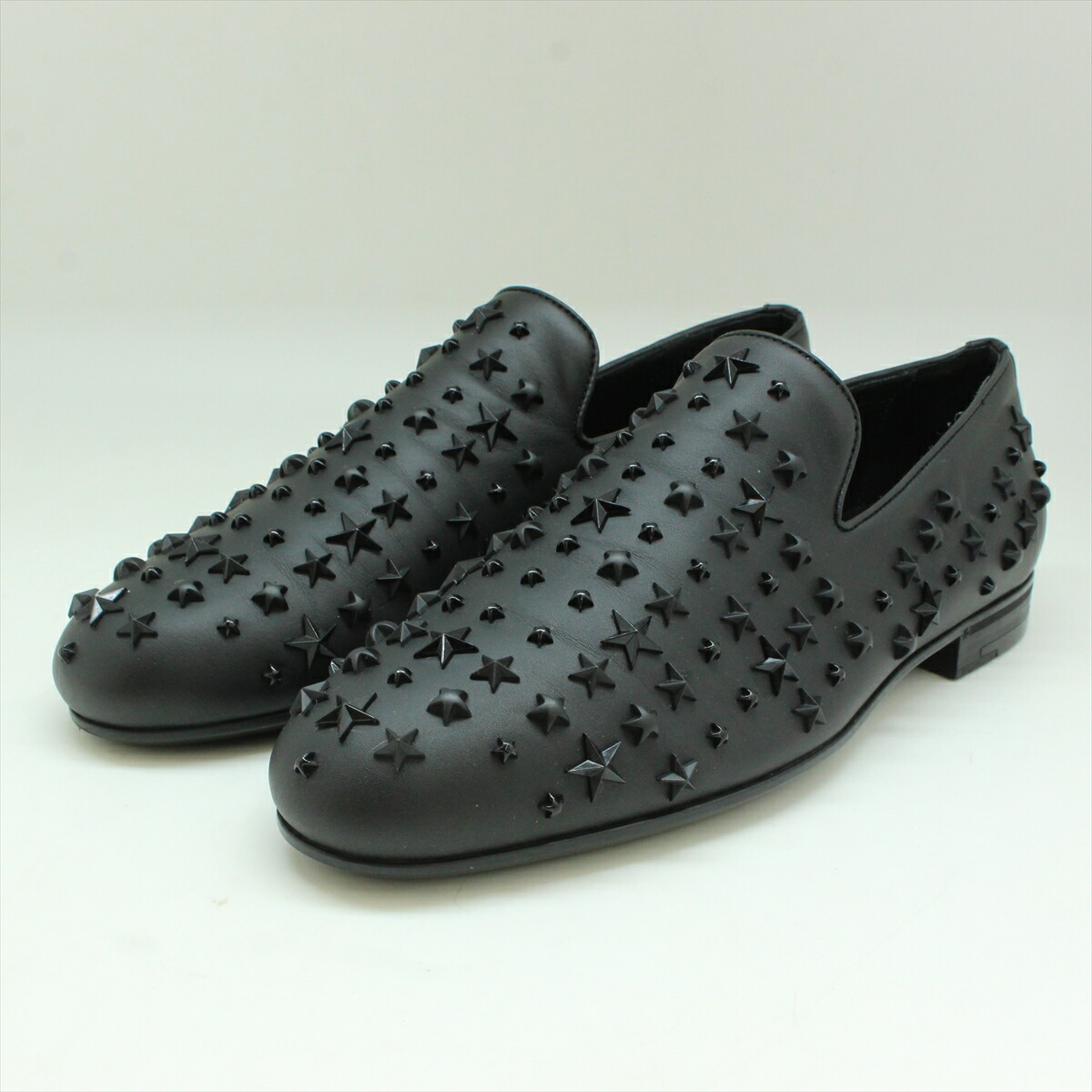 新品　JIMMY CHOO 44 メンズ　星型スタッズ PALMO ホワイト JIMMY CHOO JIMMY CHOO ジミーチュウ メンズ スニーカー スター