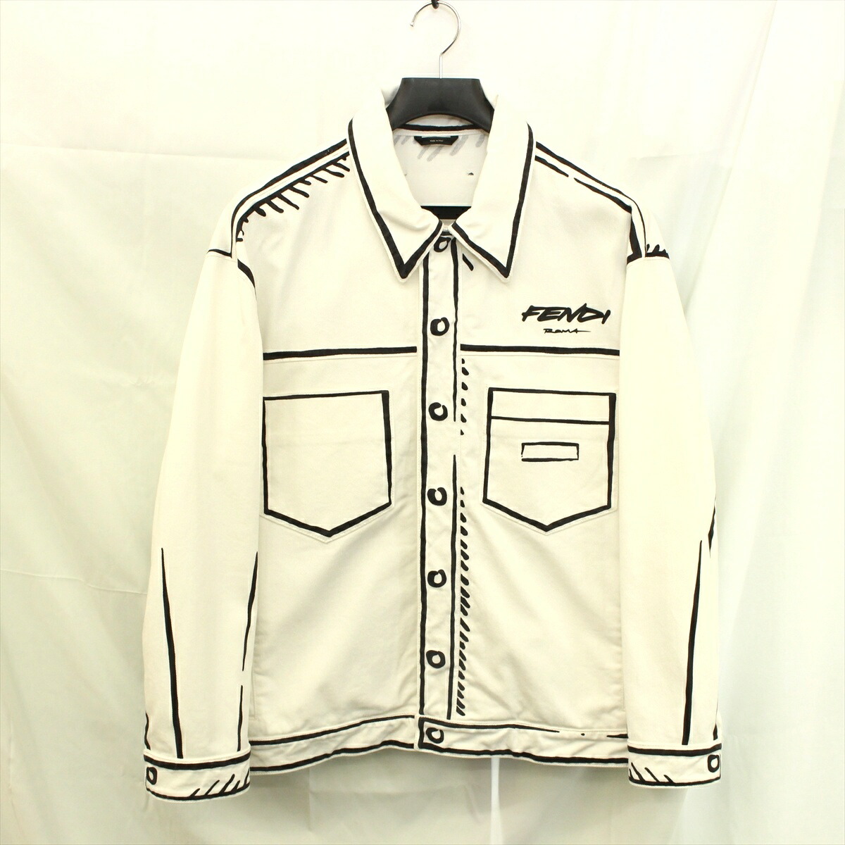 楽天市場】FENDI フェンディ デニムジャケット FW0428 APSW メンズ