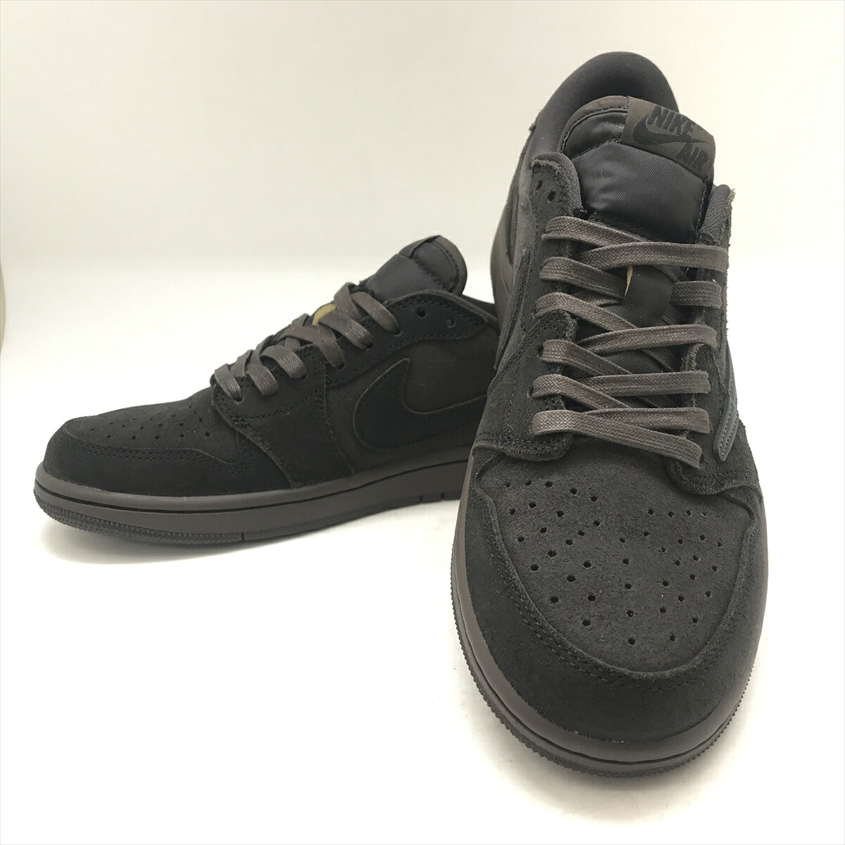 NIKE ナイキ DM7866 202 Travis Scott Air Jordan 1 27.0珊 天鵝絨赤銅色 VELVET BROWN エアジョーダン1 LOW OG SP 置き目撥ねのける スニーカー 駈けっくら シューズ トラヴィススコット×ナイキ メンズ【未当て嵌める品】 24-122414