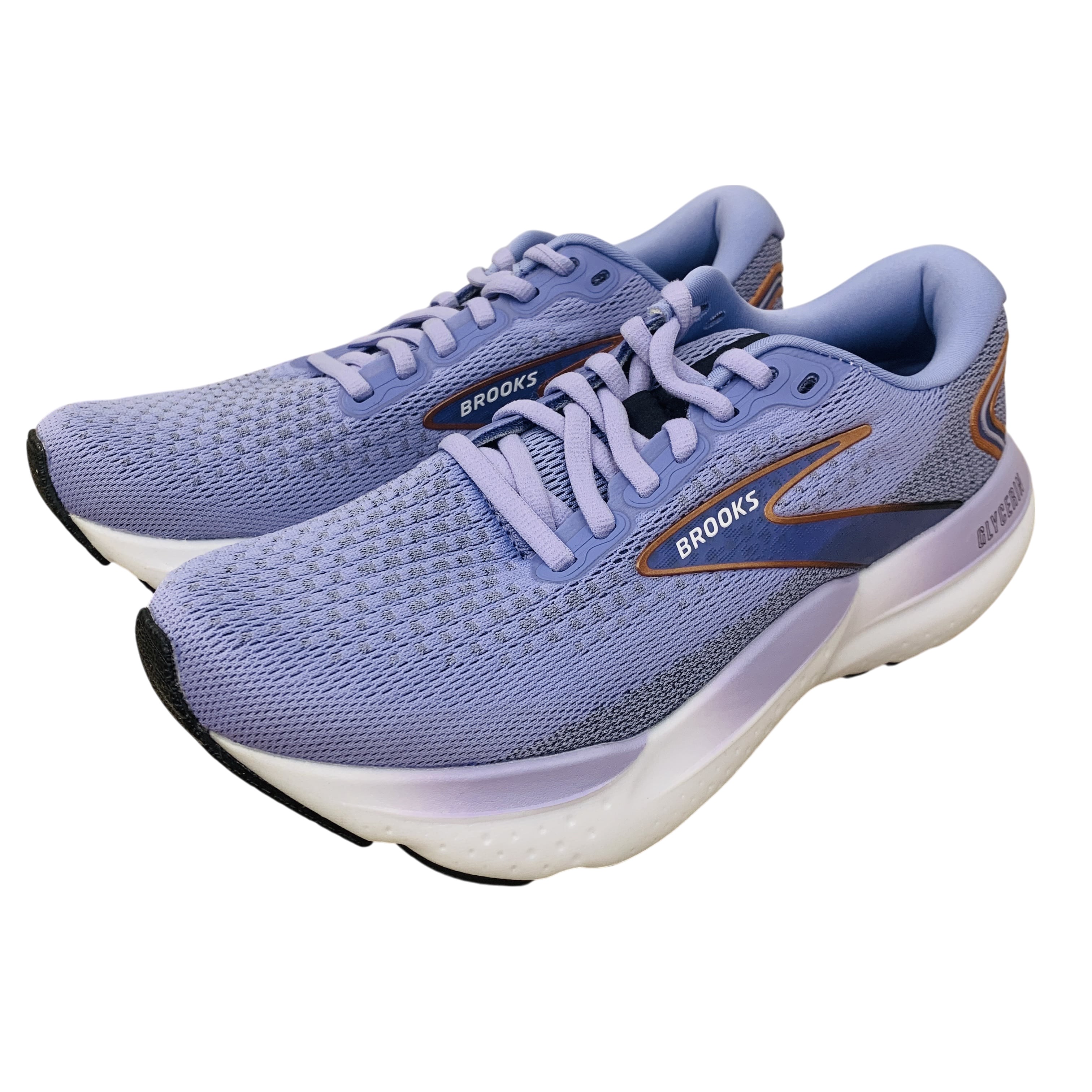 BROOKS ブルックス BRW4082 PP Glycerin 21 グリセリン21 Lavender/Black/Copper ウィメンズ レディース スポーツ ランニング ジョギング 通学 スニーカー シューズ 靴 厚底【未使用品】O25-011105｜リサイクルマートブランド館