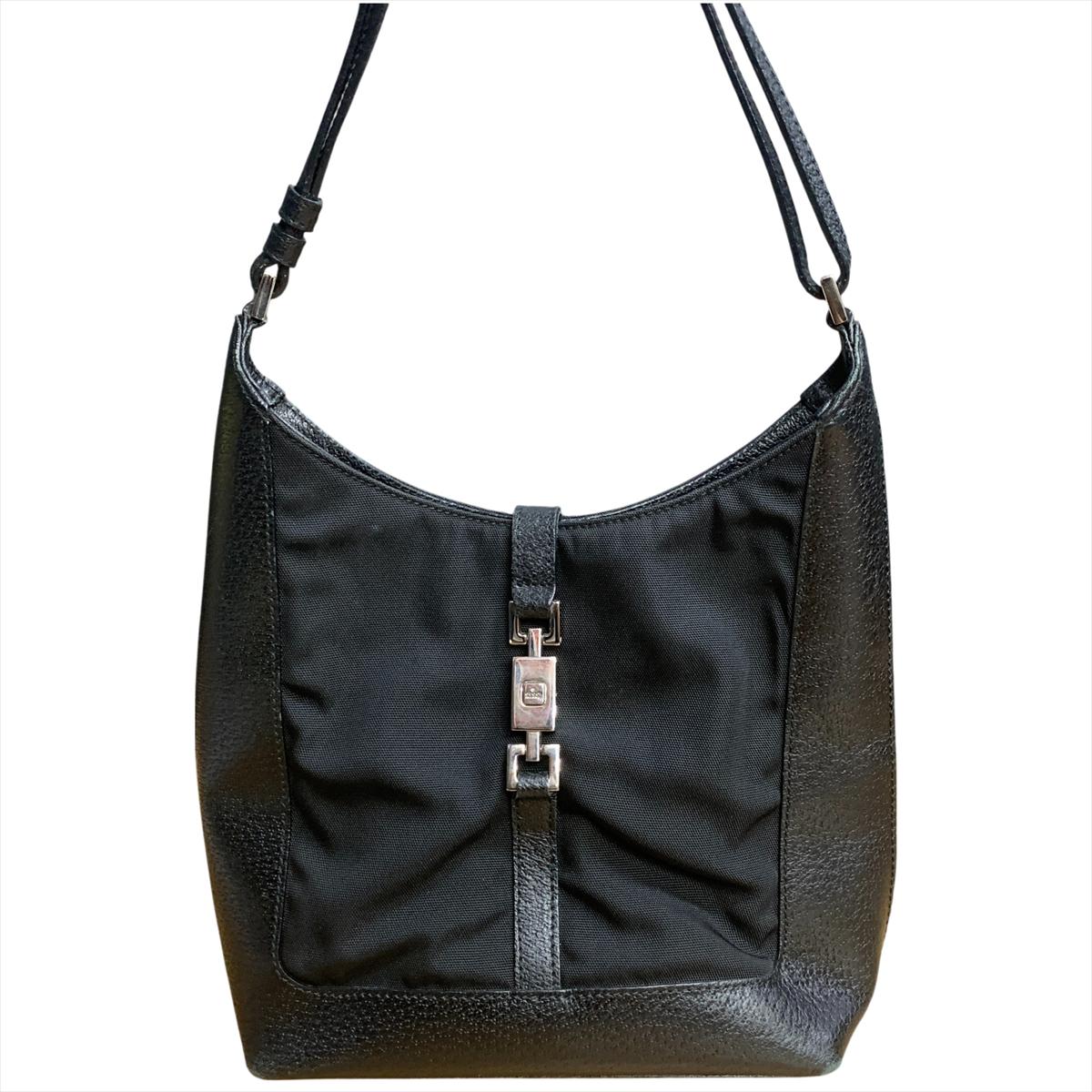 ✨美品✨GUCCI グッチ ジャッキー ベロア ワンショルダーバッグ 黒 金具 1240501022369_2.jpg