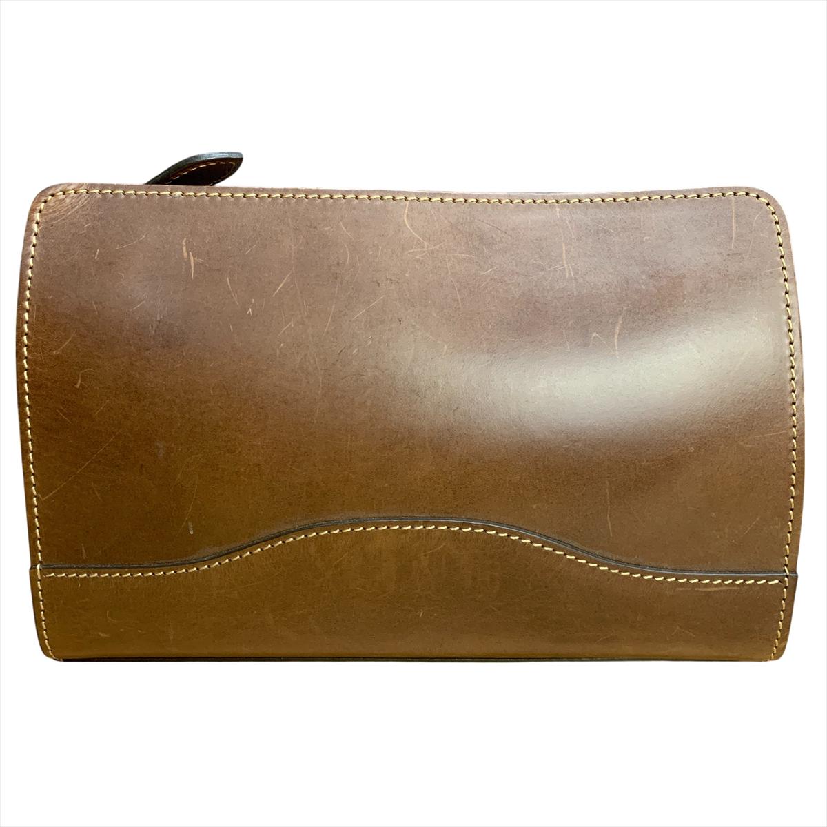中古ヴィンテージレザークラッチバッグ 楽天市場】Old Parr オールドパー レザークラッチバッグ (黒 鞄