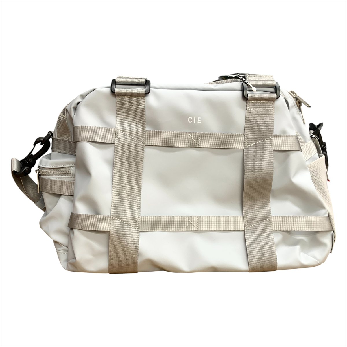 CIE シー GRID3 3WAY ミニダッフルバッグ 032207-15 ライトグレー【未使用品】O25-090205|リサイクルマートブランド館
