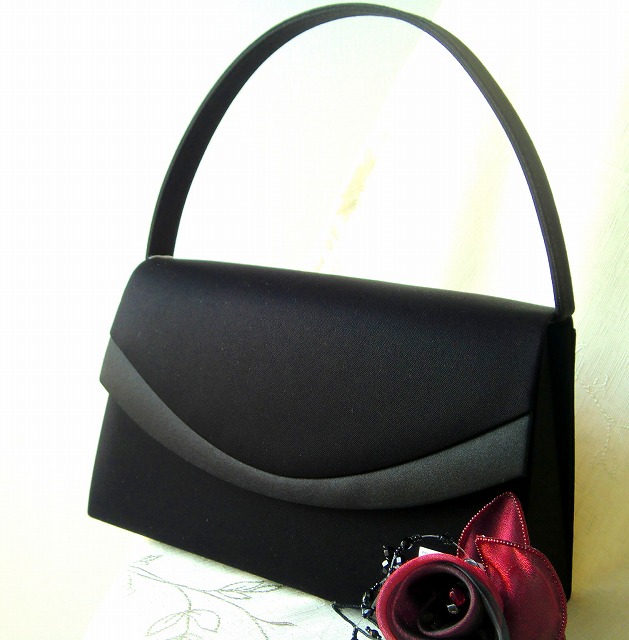 楽天市場】【特典あり】IWASA サテン切替フォーマルバッグ3点セット