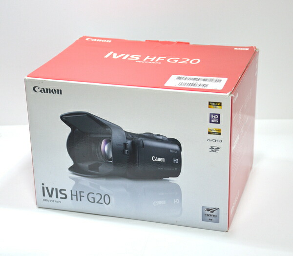 元箱付 Canon キャノン Ivis Hf G20 Hdビデオカメラ Mybluehotel Com Br