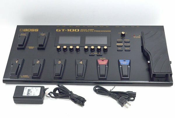 爆安プライス BOSS ボス GT-100 ver.2 マルチエフェクター fucoa.cl 定期お届け便 BOSS GT-100 マルチエフェクター ケース付き レコーディング/PA機器