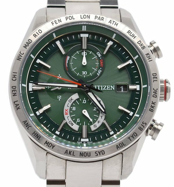 格安販売の 送料無料 未使用 CITIZEN シチズン ATTESA アテッサ AT8181