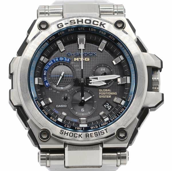 2021年激安 G-SHOCK MT-G-G1000D-1A2JF GPS電波ソーラー 電池切れ