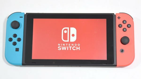 ☆元箱付！任天堂 Nintendo 任天堂 美品！☆ 本体 Switch ネオンブルー