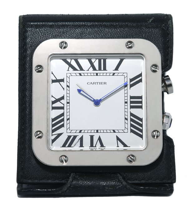 稼働品　CARTIER カルティエ コリゼ 置時計　トラベルウォッチ Yahoo!オークション -「カルティエ トラベルクロック」の落札