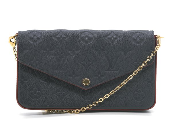 ★極美品！LOUIS VUITTON ルイヴィトン M64099 ポシェット・フェリシー モノグラム・アンプラント ショルダーバッグ★