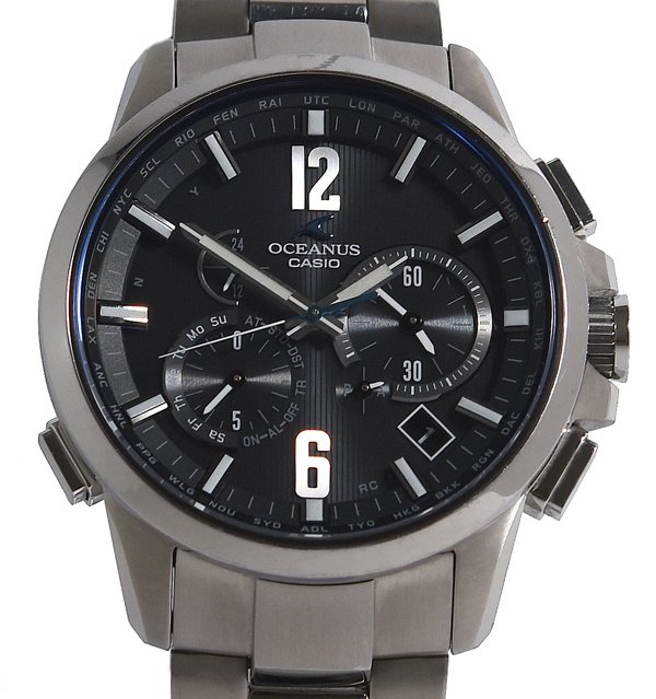 【極美品】カシオ オシアナス OCW-P100 カシャロ CASIO】カシオ『オシアナス カシャロ』OCW-P1000-7AJF メンズ