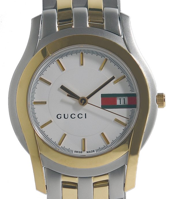 楽天市場】【ウォッチ】GUCCI グッチ グレー文字盤 デイト