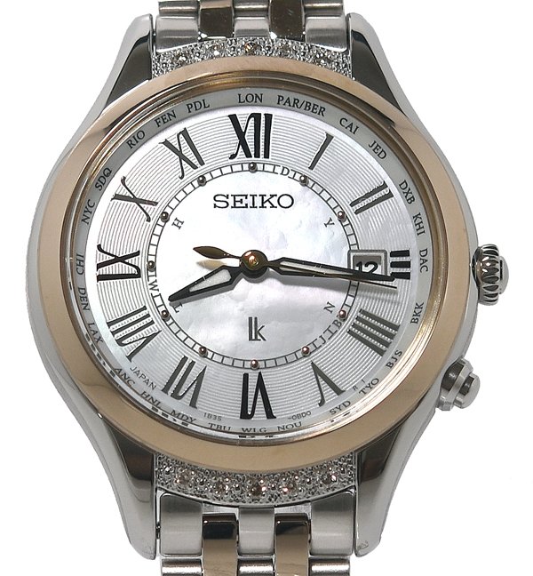 楽天市場】【稼働品】 SEIKO セイコー LUKIA ルキア 1B35-0AA0 時計