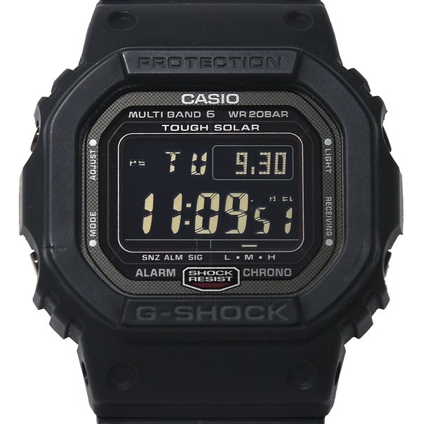 時計 CASIO G-SHOCK GW-5000B-1JR G-SHOCK WATCH GW-5000B-1JR MULTI-BAND 6 TOUGH SOLAR STAINLESS