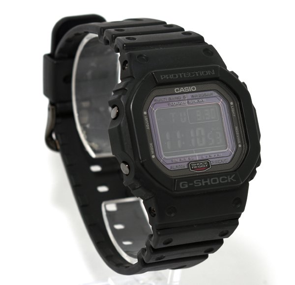 G-SHOCK WATCH GW-5000B-1JR MULTI-BAND 6 TOUGH SOLAR STAINLESS
