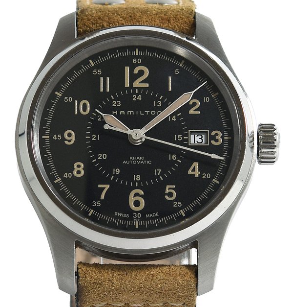 楽天市場】【HAMILTON】ハミルトン カーキ フィールド H704450 自動