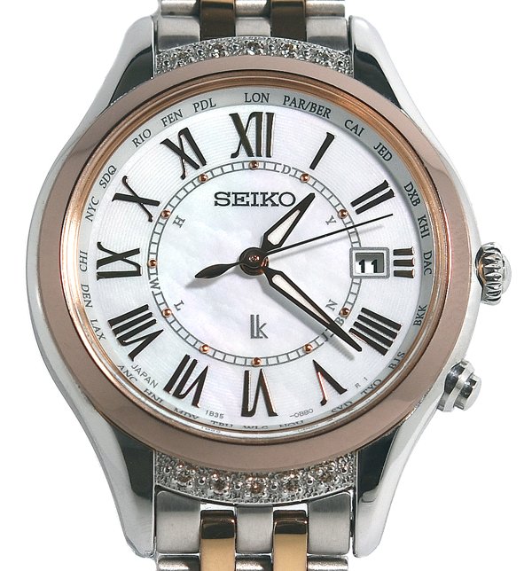 楽天市場】セイコー【SEIKO】1B35-0AA0 ルキア/LUKIA ソーラー電波