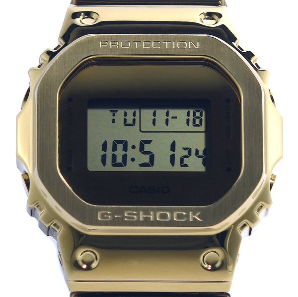 ★未使用！CASIO カシオ G-SHOCK ジーショック GM-5600YMG-9JF FINE METALLIC SERIES クオーツ メンズ★