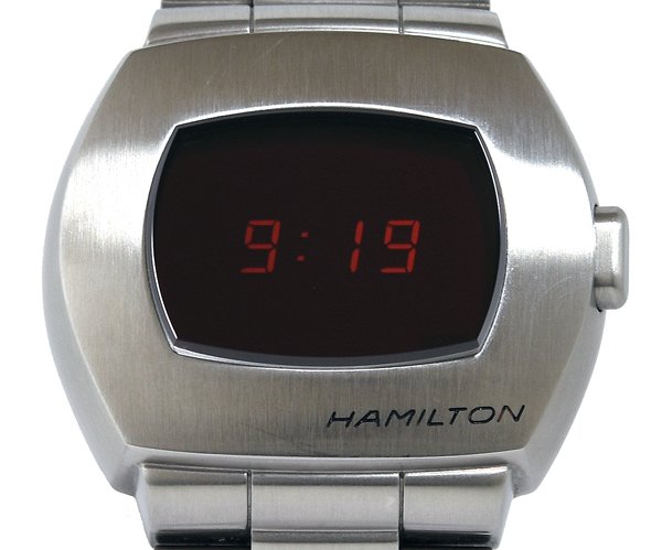 ★箱・ギャラ付！美品！HAMILTON ハミルトン H524140 H52414130 アメリカン クラシック PSR Digital クオーツ メンズ★