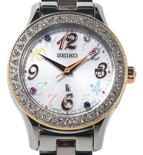 楽天市場】ほぼ新品 電池交換済 SEIKO セイコー ルキア 限定モデル