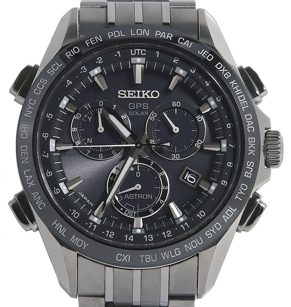 ★箱保付！美品！SEIKO セイコー ASTRON アストロン SBXB003 8X82-0AB0-1 チタンモデル ソーラーGPS メンズ★