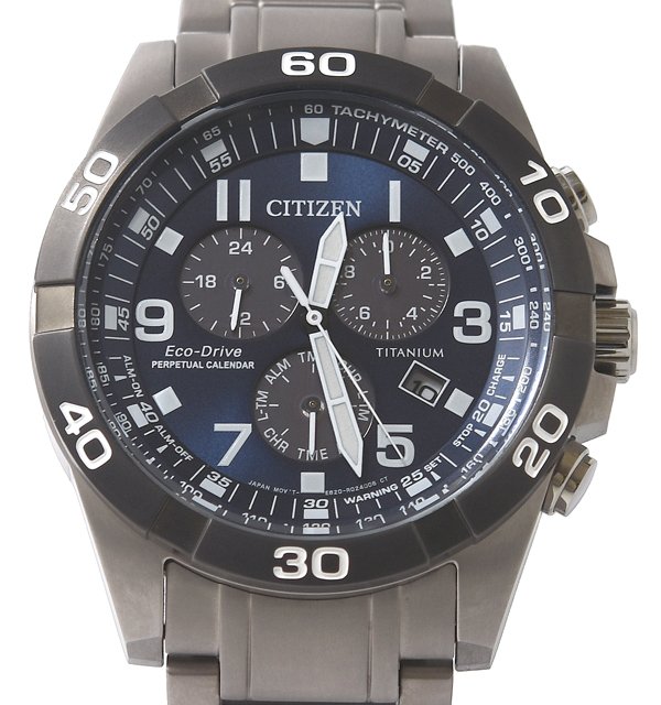 箱保付！美品！CITIZEN シチズン ブライセン BL5558-58L E820-R009508 クロノグラフ エコドライブ メンズ