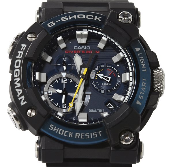 箱保付！美品！CASIO カシオ G-SHOCK フロッグマン GWF-A1000C-1AJF コンポジットバンドモデル タフソーラー メンズ