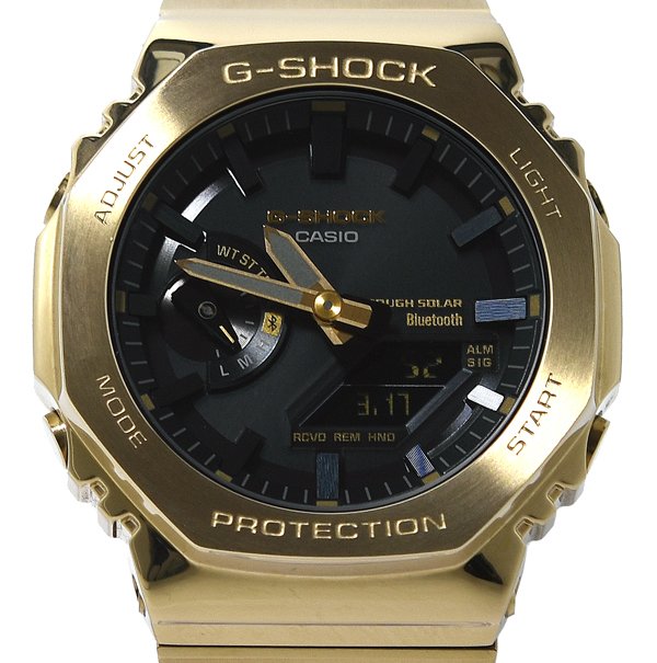 極美品！CASIO カシオ G-SHOCK ジーショック GM-B2100GD-9AJF フルメタルモデル タフソーラー メンズ