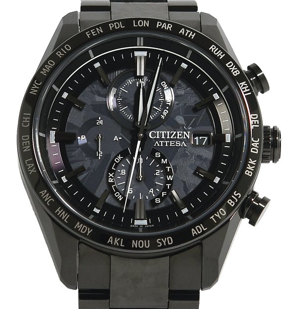 箱保付 極美品 CITIZEN シチズン ATTESA アテッサ AT8287-62E H800-A1CN20C ACT Line HAKUTO-Rコラボ エコ・ドライブ メンズ｜Brand グランツ　店