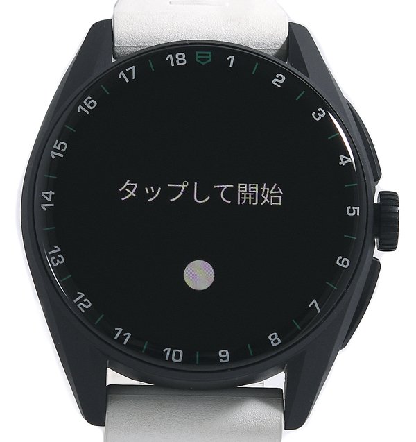 箱・ギャラ付 新品負けず劣らず TAG HEUER タグホイヤー SBR8080.EB0284 Connected Calibre E4 ゴルフ～版 スマートウォッチ メンズ