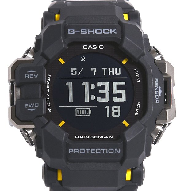 箱保付 極美品 CASIO カシオ G-SHOCK ジーショック MASTER OF Gつづき物 領域マン GPR-H1000-1JR GPSソーラー メンズ