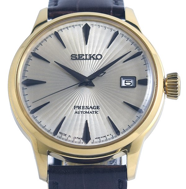 美品 SEIKO セイコー PRESAGE プレザージュ Basic Line SARY126 4R35-01T0 自動小銃一巻き メンズ