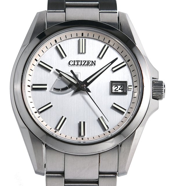 美品 CITIZEN シチズン The CITIZEN ザ・シチズン AQ1030-57A A010-T020071 活動的続きもの エコ・運転 メンズ