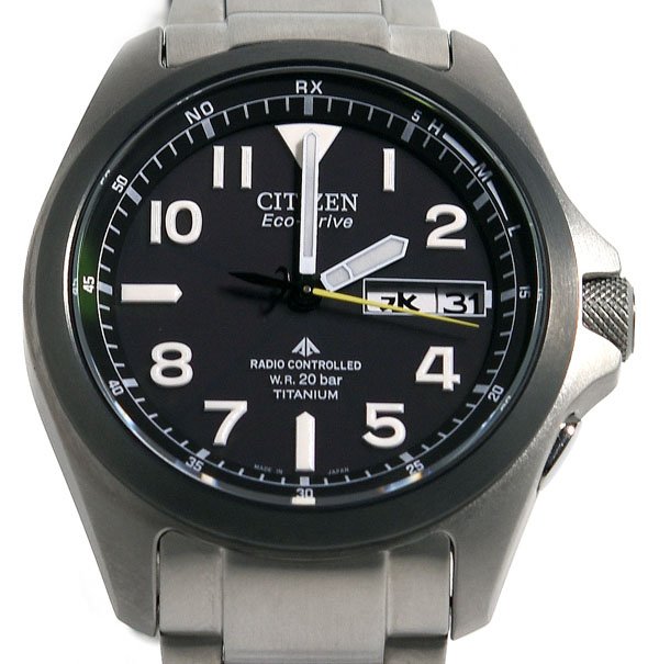 箱付 極美品 CITIZEN シチズン PROMASTER 労働者階級御師匠さん PMD56-2952 H100-S074304 LANDつづき物 エコ・運転 メンズ