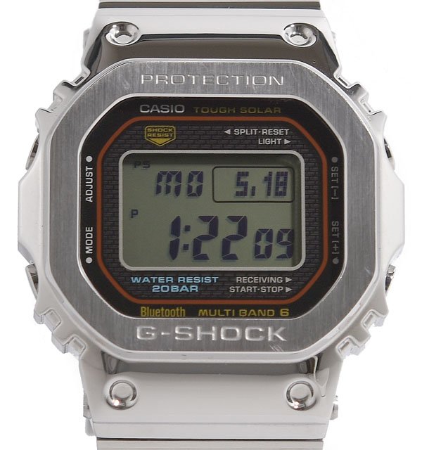 箱保付 美品 CASIO カシオ G-SHOCK ジーショック GMW-B5000D-1CJF 盛りだくさん金属元素 ORIGIN COLOR 手ごわいソーラー メンズ