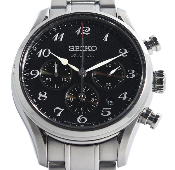 箱保付 美品 SEIKO セイコー PRESAGE プレザージュ SARK009 8R48-00J0 自動小銃一巻き メンズ