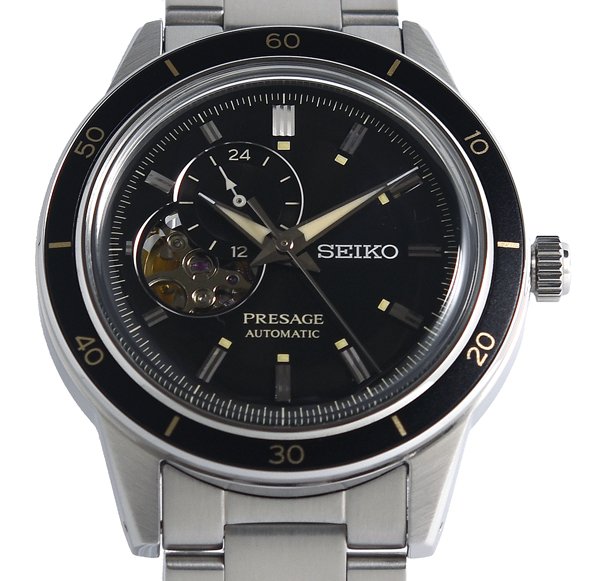 箱保付 新品負けず劣らず SEIKO セイコー PRESAGE プレザージュ Basic Line SARY191 4R39-00Z0 自動小銃一巻き メンズ