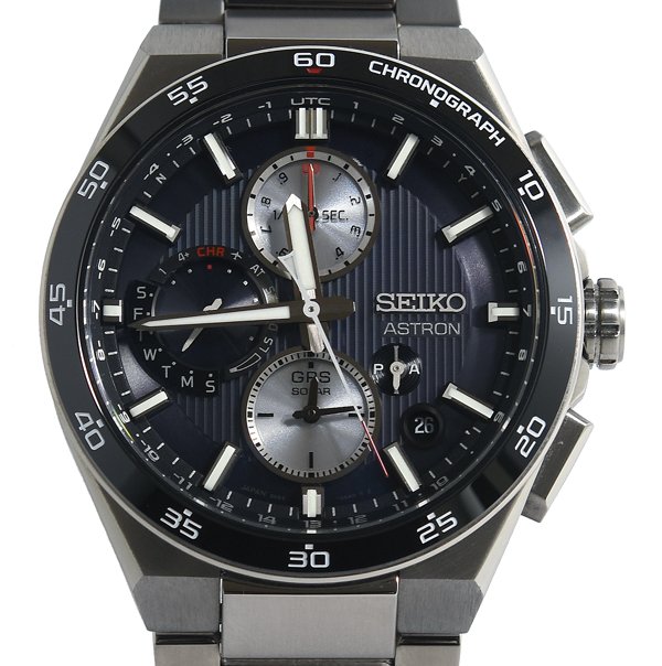 箱保付 美品 SEIKO セイコー ASTRON アストロン Nexter ネクスタ― SBXC151 5X83-0AA0-1 クロノグラフ GPS人工衛星電磁波決めなおす メンズ
