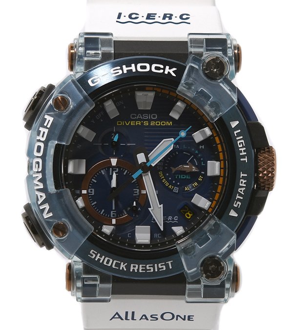 未当て嵌める CASIO カシオ G-SHOCK ジーショック FROGMAN 潜水夫 GWF-A1000K-2AJR 手ごわいソーラー メンズ