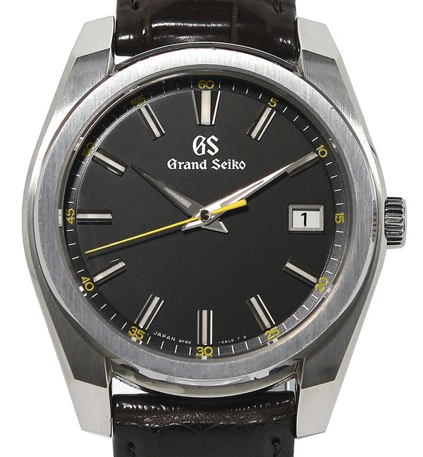 箱付 美品 お墨付きお願いごと私製絵はがきあり Grand Seiko GS 地びたセイコー 運動競技寄せあわせ SBGV243 9F82-0AL0 石英 メンズ