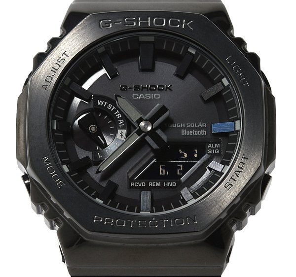 箱保付 極美品 CASIO カシオ G-SHOCK ジーショック GM-B2100BD-1AJF フルメタルモデル 手ごわいソーラー メンズ