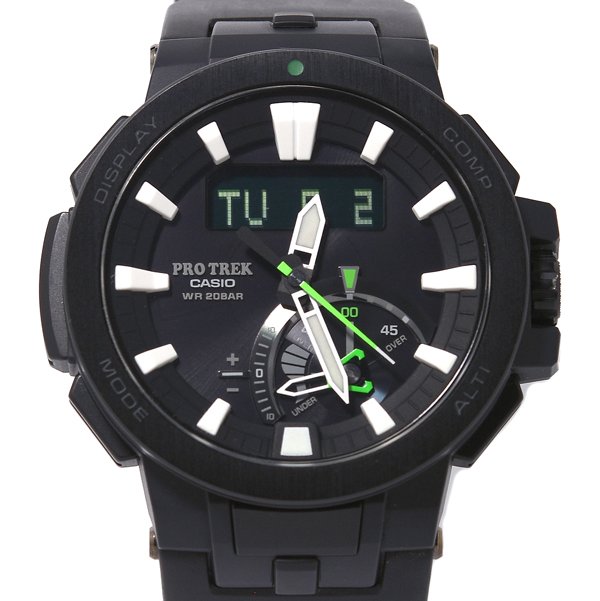 箱保付 極美品 CASIO カシオ PRO TREK プロトレック PRW-7000-1AJF トリプル検出器Ver.3積み上げる 手ごわいソーラー メンズ