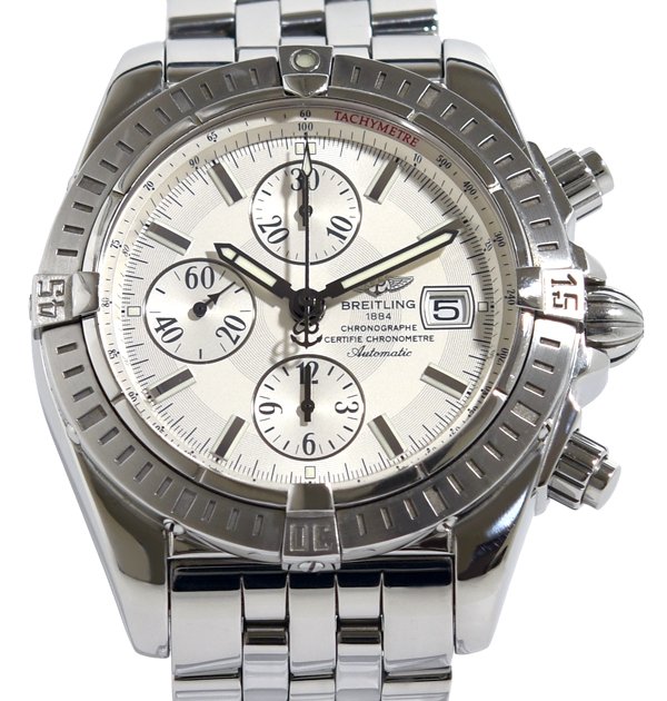 美品 BREITLING ブライトリング クロノマット 系統発生 A13356 A156G69PA 自動小銃一巻き メンズ