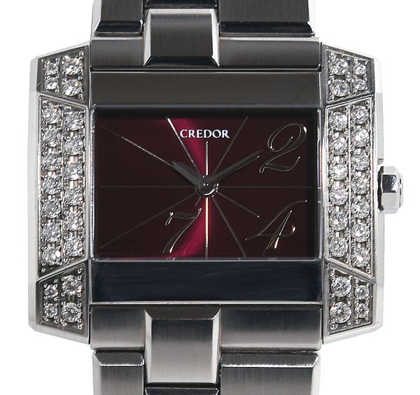 美品 SEIKO セイコー CREDOR クレドール GSTE919 1E70-0BL0 ダイヤベゼル クォーツ レディース|Brand グランツ 店