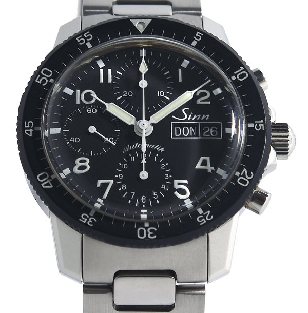 ギャラ付 美品 Sinn ジン インストゥルメント 103.B.SA.AUTO クロノグラフ 自動巻き メンズ|Brand グランツ 店
