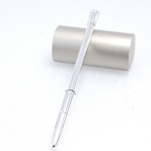 ケース付き　エルメス HERMES スターリングシルバー925 ボールペン HERMES】良品 エルメス ボールペン シルバー925/SV 筆記用具